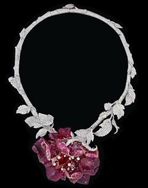 le bal des roses jewelry collection of dior珠宝大片