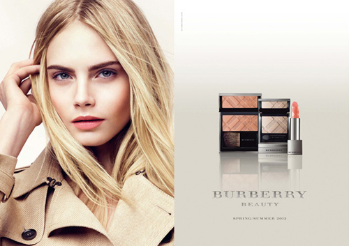轻薄裸妆 burberry 2012 春夏彩妆系列