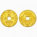 高赛尔万足金9999金龙币图片_珠宝图片
