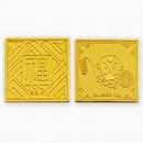 高赛尔万足金9999金童献禄金砖图片_珠宝图片