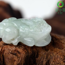 翠中翠翡翠缅甸天然A货貔貅挂件图片_珠宝图片
