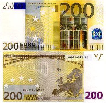 200欧元图片介绍