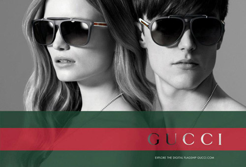 2012秋冬gucci(古驰)眼镜广告大片