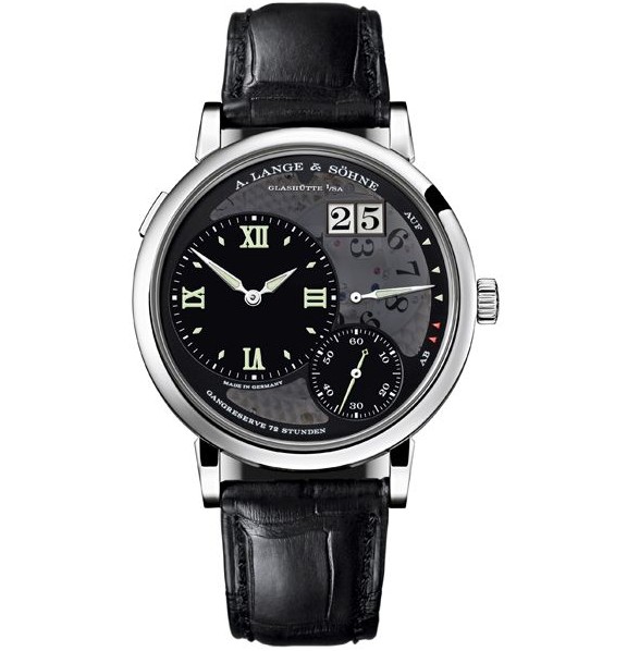 朗格grand lange 1"lumen" 首款夜光大日历腕表