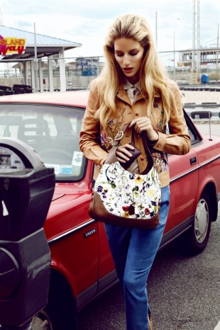 inda 身穿 Gucci 度假系列演绎12月ELLE捷克版