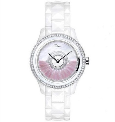 dior viii grand bal “plumes”白色陶瓷腕表