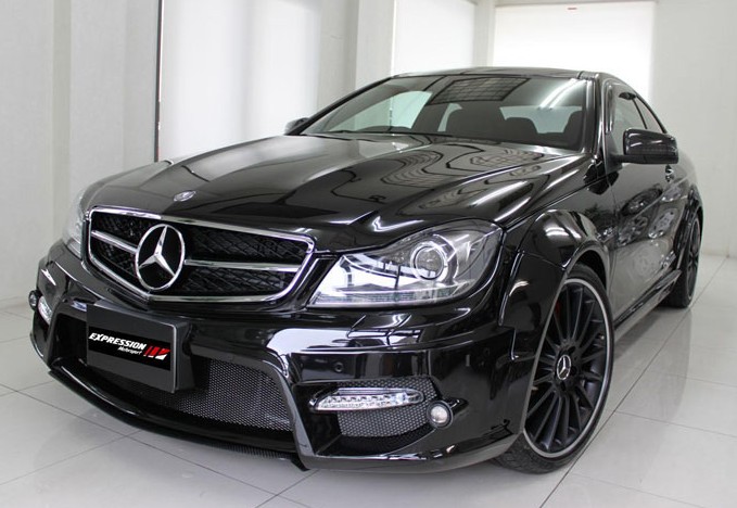比利时改装厂推奔驰c63 amg coupe宽体套件