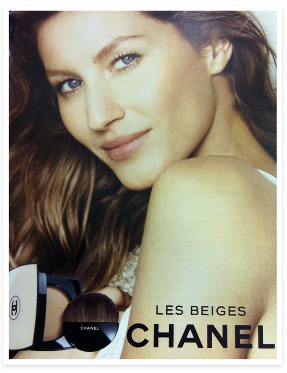 gisele 成为 chanel beauty 最新代言人