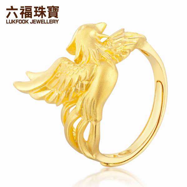 黄金女款戒指图片