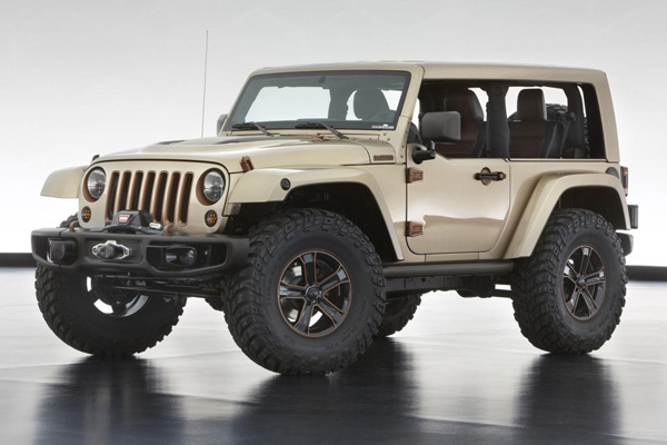 jeep发布六款概念车 越野性能全面提升