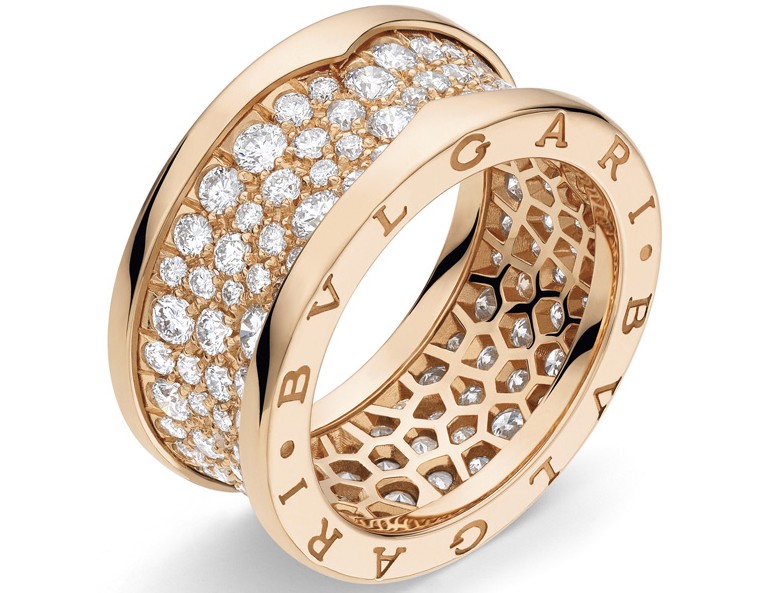 宝格丽B.Zero 1戒指系列珠宝 经典设计再放光芒