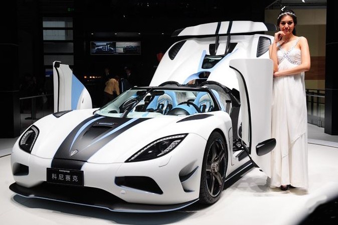 2013上海车展:科尼赛克agera r中国亮相