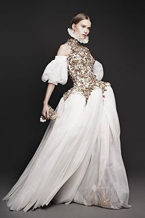 alexander mcqueen 2013年秋冬季女装型录