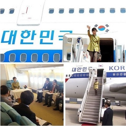 韩国总统专机内部照片曝光 称该机不会熄火
