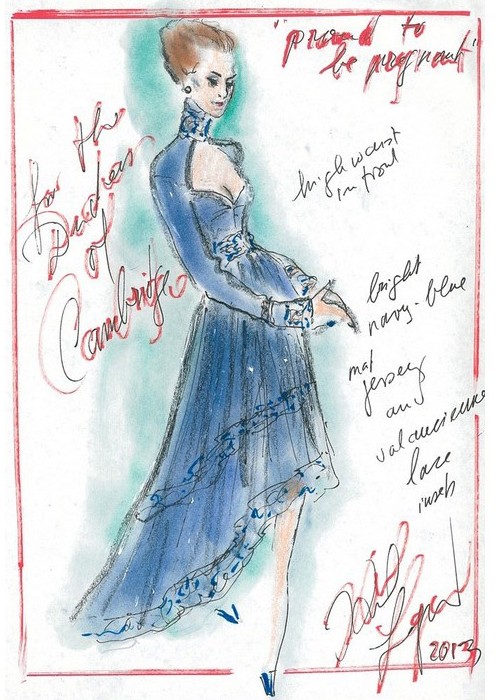 香奈儿(chanel)创意总监karl lagerfeld:"我认为这条裙子十分对她的