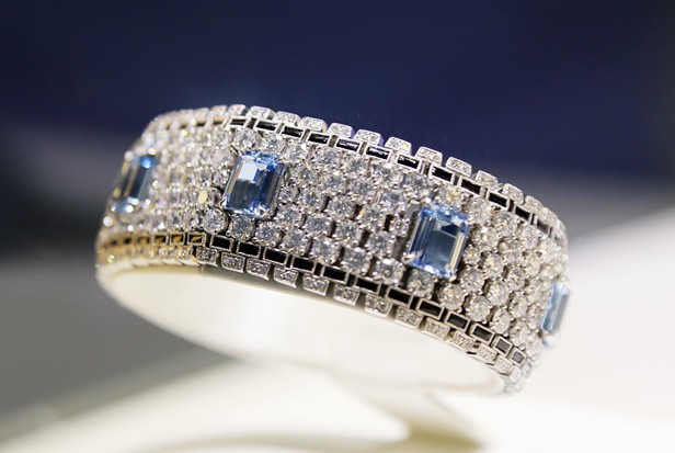 蒂芙尼碧海系列珠宝 令人怦然心动的蓝宝石