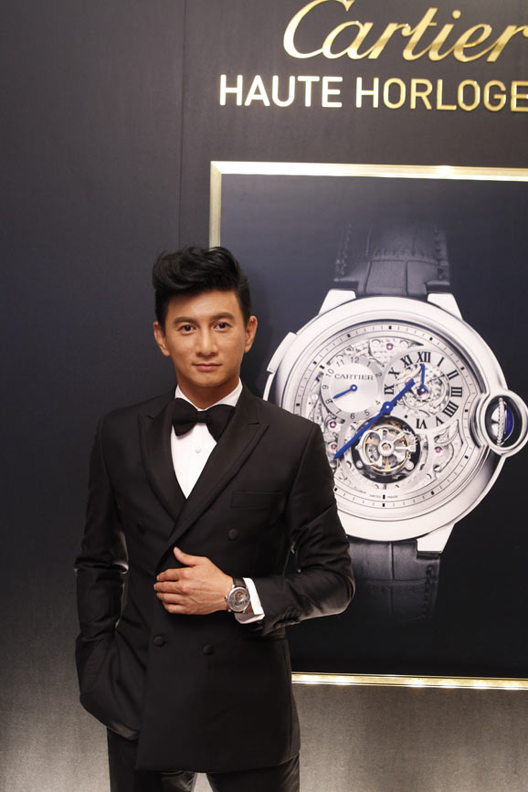 吴奇隆出席卡地亚台北高级制表系列发布会