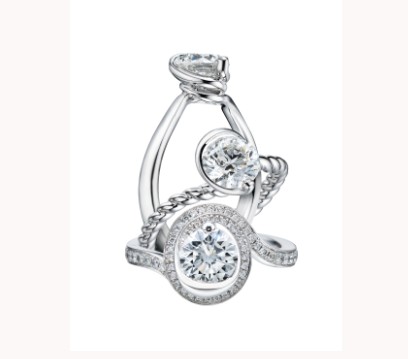 周大福珠宝独家出品完美婚嫁系列