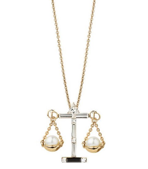 迪奥十二星座系列项链 精致珠宝展现时髦趣味