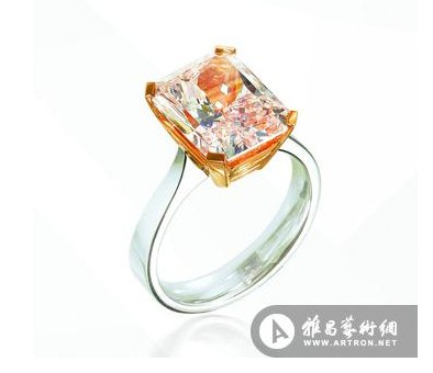 6.43克拉粉色钻戒亮相际华春秋秋拍
