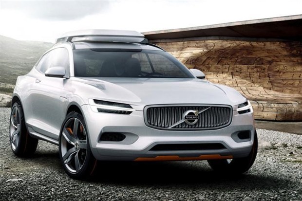 换代xc90雏形 沃尔沃xc coupe官图发布