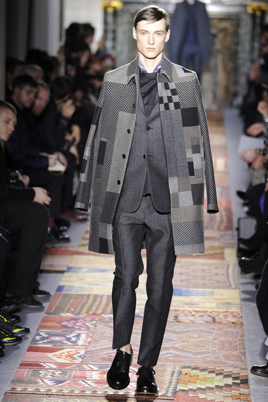 valentino 2014秋冬系列巴黎男装秀