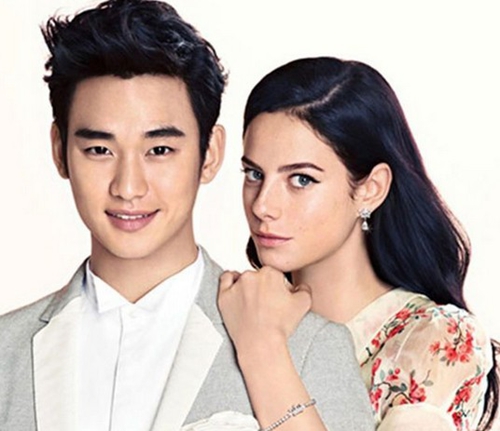 金秀贤代言珠宝广告曝光 与女星卡雅男才女貌