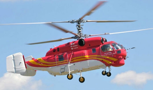 俄直升机公司完成交付中国ka-32a11bc型飞机