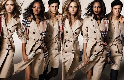 burberry 2014年秋冬系列最新全球广告形象发布