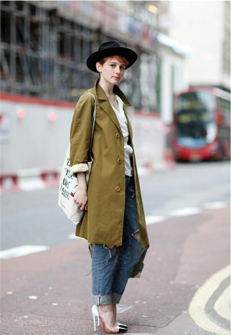 男士紫色风衣_男士风衣(2)