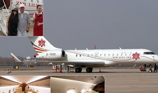 成龙价值2亿私人飞机揭秘 明星私人飞机有多高大上