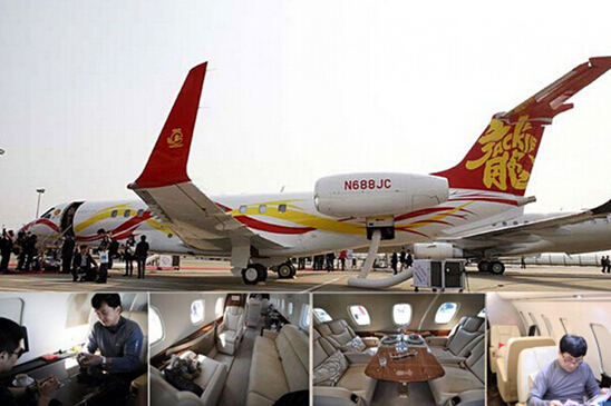 成龙价值2亿私人飞机揭秘 明星私人飞机有多高大上