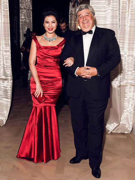 钟楚红携手尚美巴黎出席巴黎双年展开幕酒会及晚宴