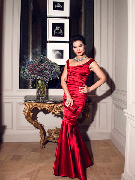 钟楚红携手尚美巴黎出席巴黎双年展开幕酒会及晚宴