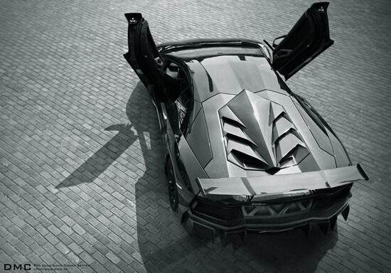 霸气全黑色涂装 DMC兰博基尼客制化超跑亮相