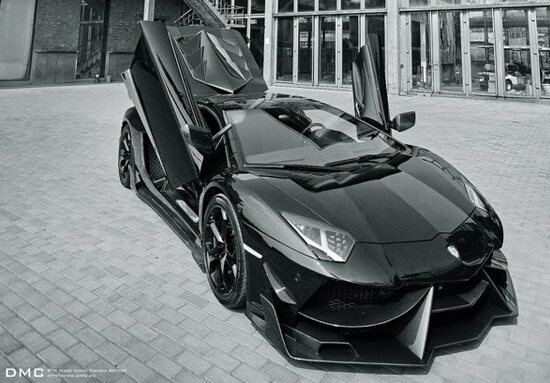霸气全黑色涂装 DMC兰博基尼客制化超跑亮相
