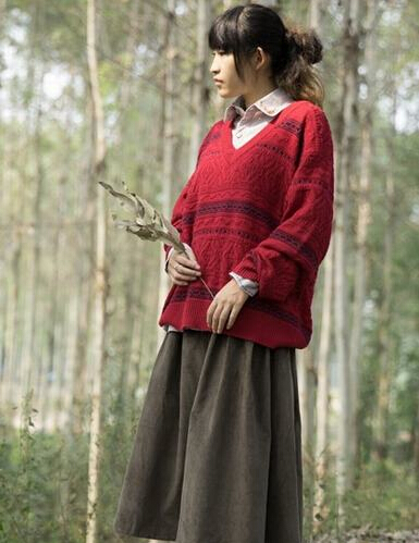 秋季<a href='http://www.china1f.com' target='_blank'>服装</a>搭配技巧:如何打造慵懒森系装扮?