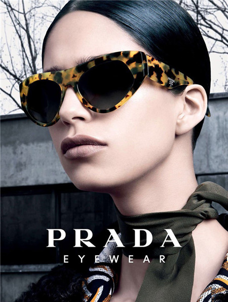 prada 2014秋冬系列奢侈品眼镜广告大片