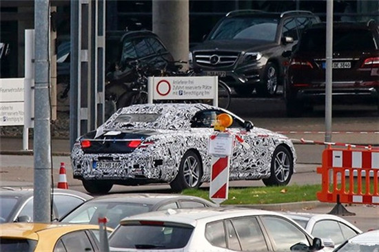 将于2015年发布 奔驰全新C级敞篷版路试谍照曝光