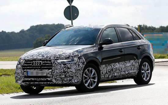 奥迪改款Q3将于2015年日内瓦车展上首发登场