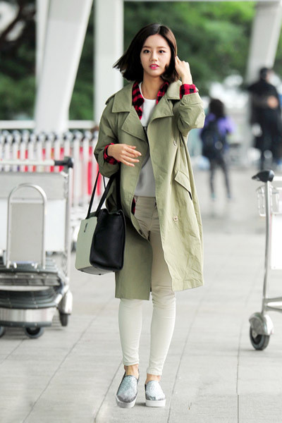 矮个子风衣搭配图片_矮个子风衣搭配图片女(3)