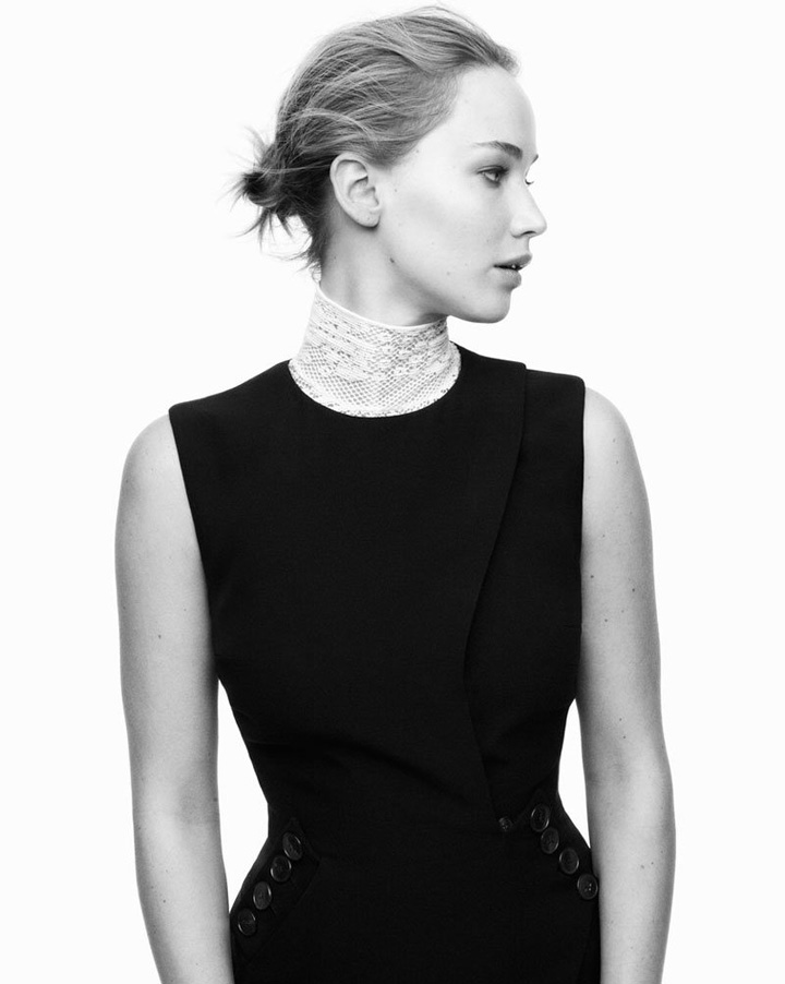 Jennifer Lawrence 全新迪奥广告曝光