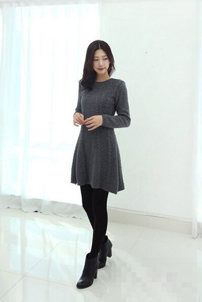 亲肤毛衣连衣裙 引领<a href='http://www.china1f.com' target='_blank'><a href='http://www.china1f.com' target='_blank'>服装</a></a>流行趋势