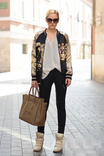 冬装<a href='http://www.china1f.com' target='_blank'>服装</a>流行趋势 衬衫搭配紧身裤