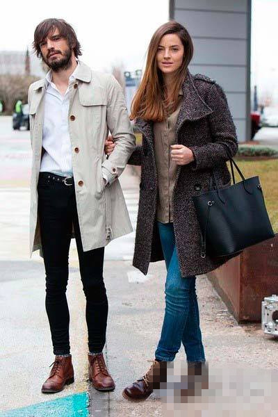 明星情侣装穿衣搭配示范 甜蜜约会羡煞旁人