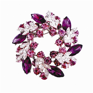 钻石胸针 打破冬季配饰常规的呆板