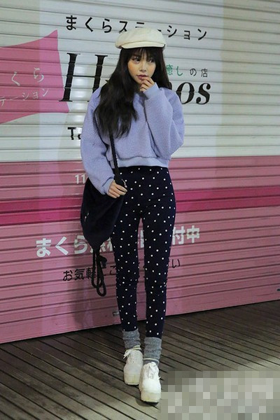 保暖显高穿衣搭配技巧指南 小袜子有大用途