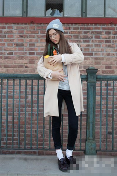 保暖显高穿衣搭配技巧指南 小袜子有大用途