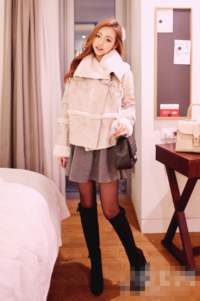 麂皮外套正当红 时髦<a href='http://www.china1f.com' target='_blank'>服装</a>流行趋势暖融融