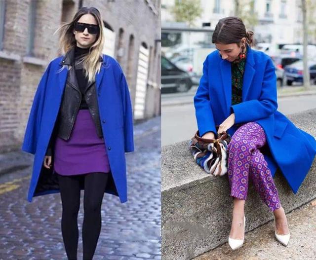 冬季不再沉闷 电光蓝<a href='http://www.china1f.com' target='_blank'>服装</a>流行趋势就这么搭